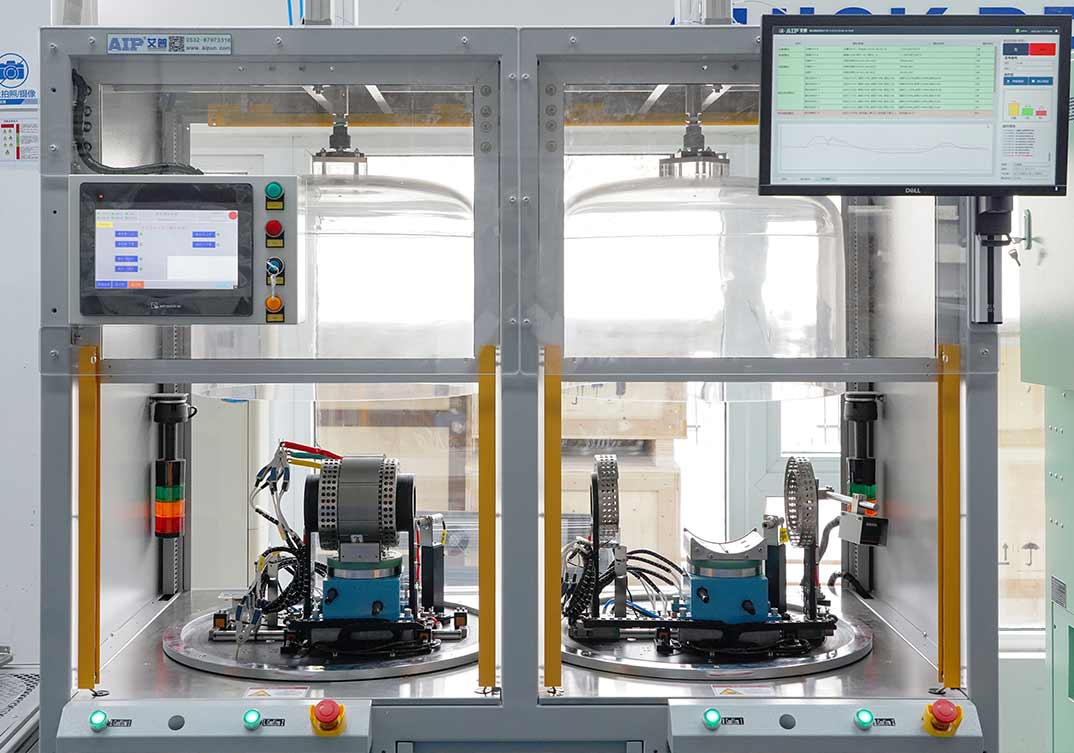 汽車驅(qū)動電機定子測試系統(tǒng)應用現(xiàn)場